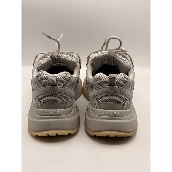 AMIRI Bone Runner Sneakers Gray Sz 12 $895 main image 13